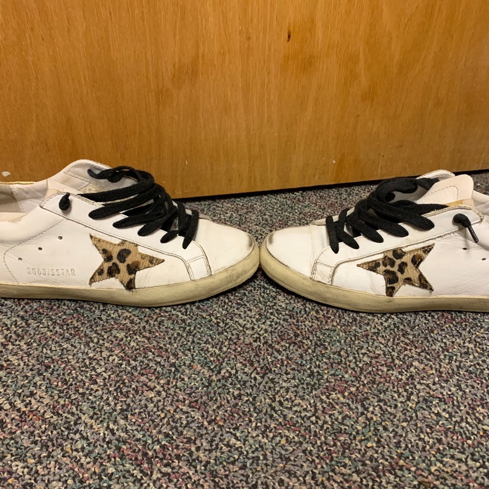 Golden Goose Super Star Leopard Star